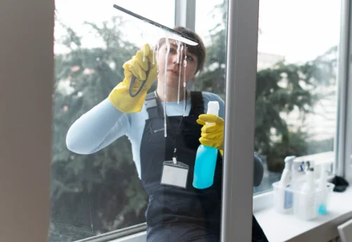 Nettoyage de vitres intérieures et extérieures à Lorlanges